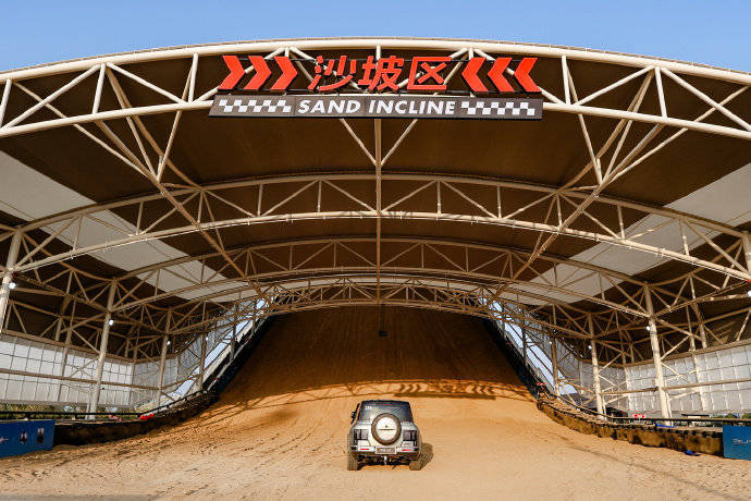 是绕不开的, 和汽车测试, 整个冲沙区